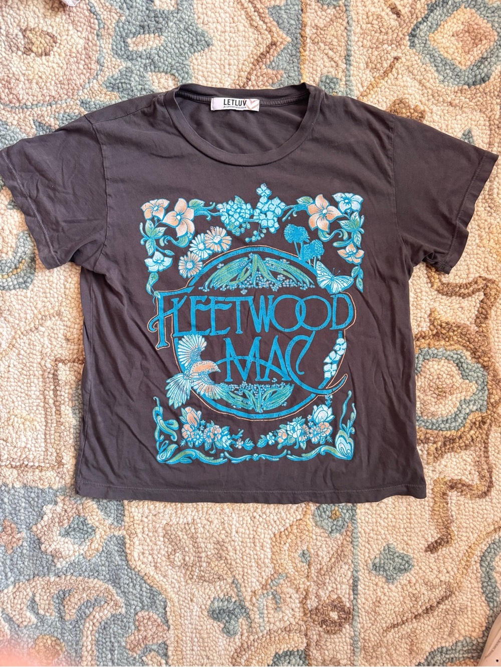 Letluv Fleetwood Mac Graphic Tee Small